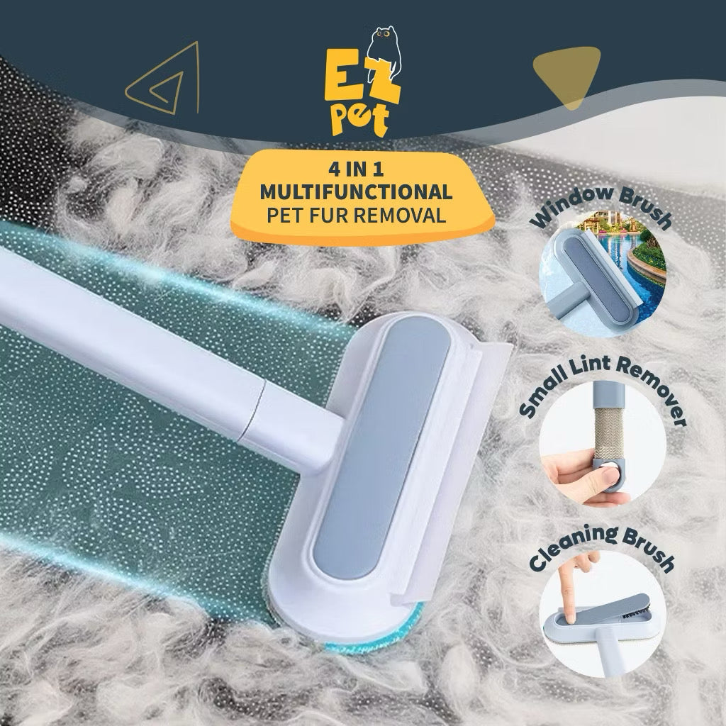4 in 1 Multifunction Pet Fur Removal】Pet Brush Hair Removal Cleaning Brushes Cat Fur Remover