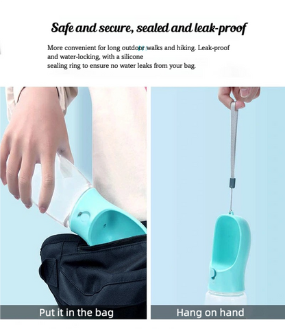outdoor drinking bottle for pet