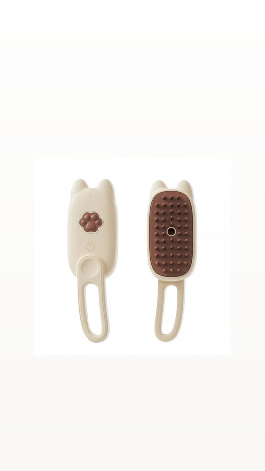 Pet Steam Brush For Cats And Dogs Grooming 3 In 1 Electric Spray Hair Massage