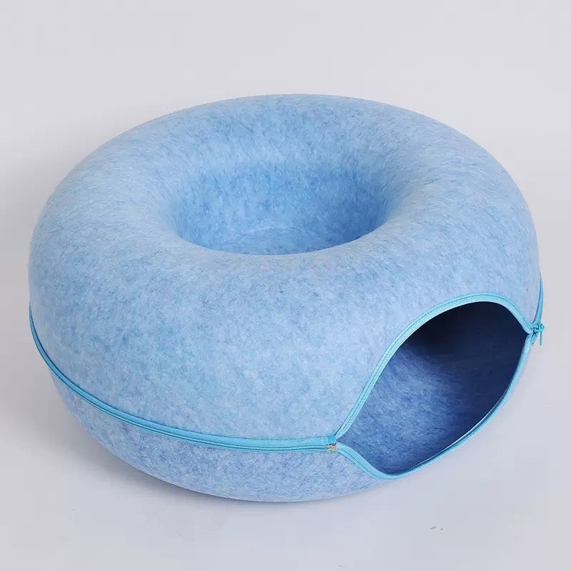 Cat Donut Tunnel Bed