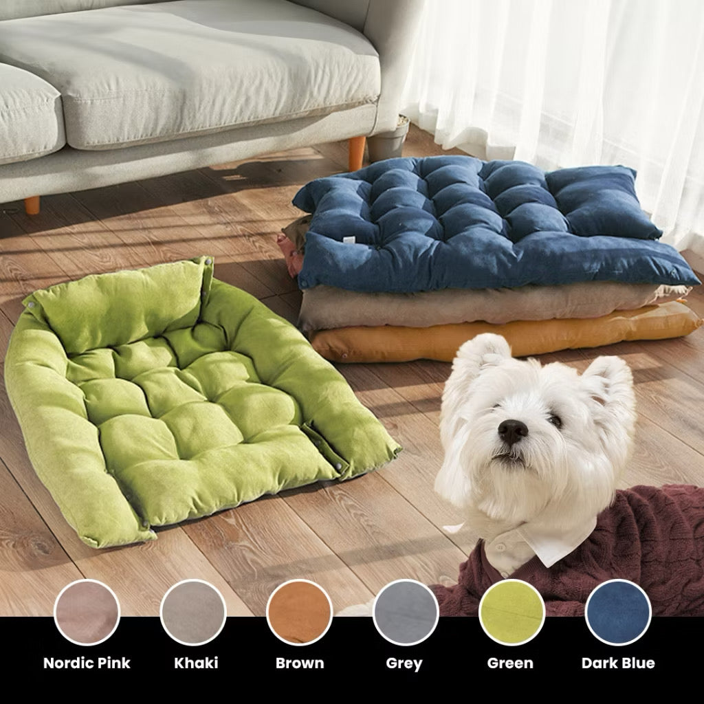 Pet Lounge Sofa Bed Ribbon Cushion