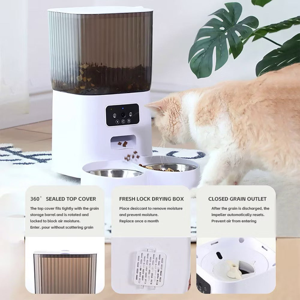 5L Pet Automatic Feeder with Camera