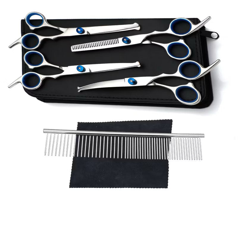 5Pcs Pet Grooming Scissors