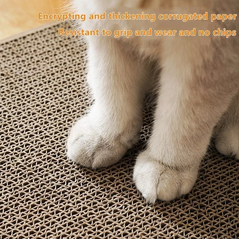 L-Shaped Cat Scratcher Board