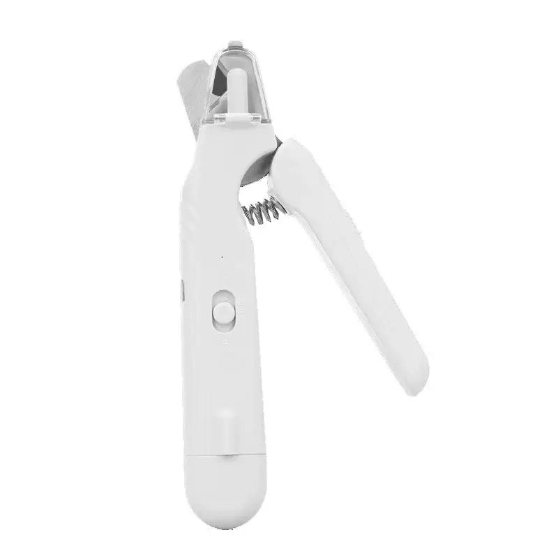2-in-1 Electric Pet Nail Clipper & Grinder with LED Light