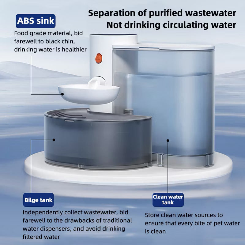 Smart Self-Refill Pet Water Fountain