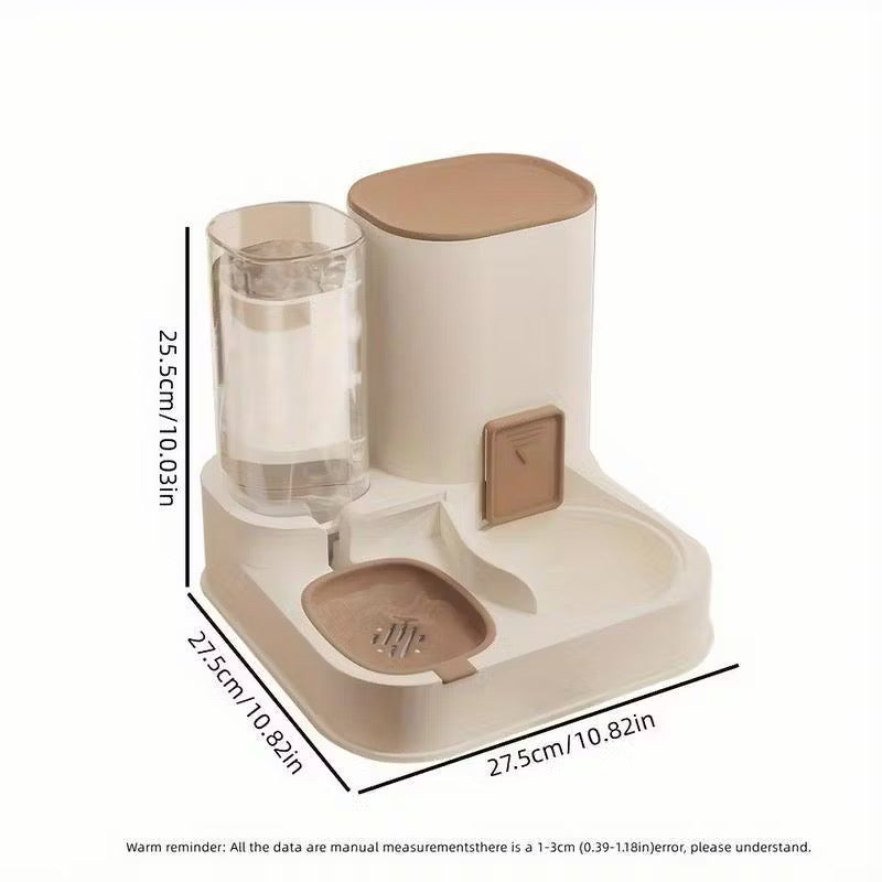 Automatic 2 in 1 Pets Food & Water Dispenser