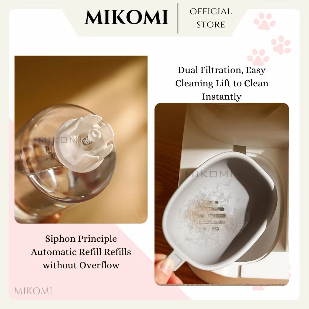 Automatic 2 in 1 Pets Food & Water Dispenser