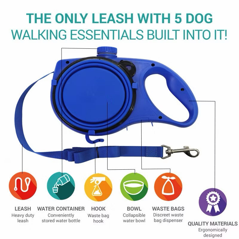 4-in-1 dog leash