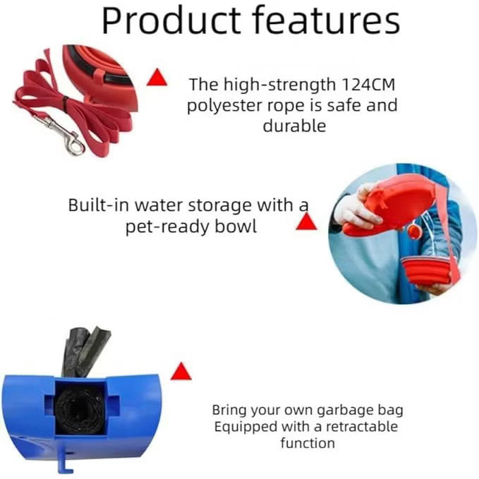 4-in-1 dog leash