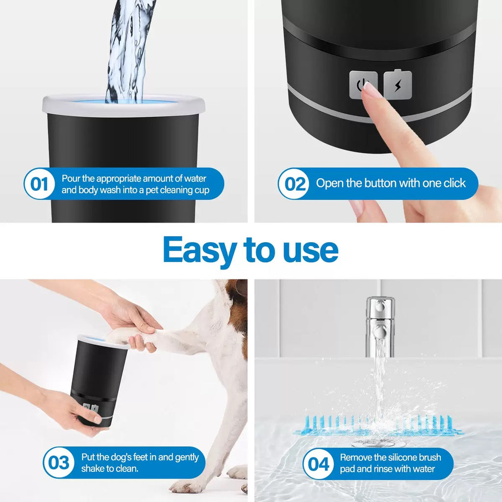 Automatic Pet Paw Cleaner