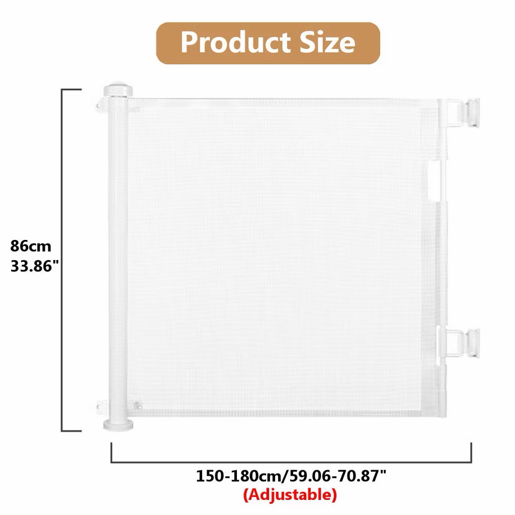 Retractable Pets Gate