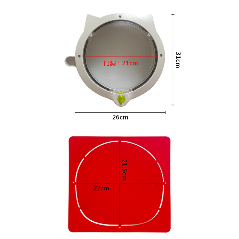 Cat Door Pet Gate Frame