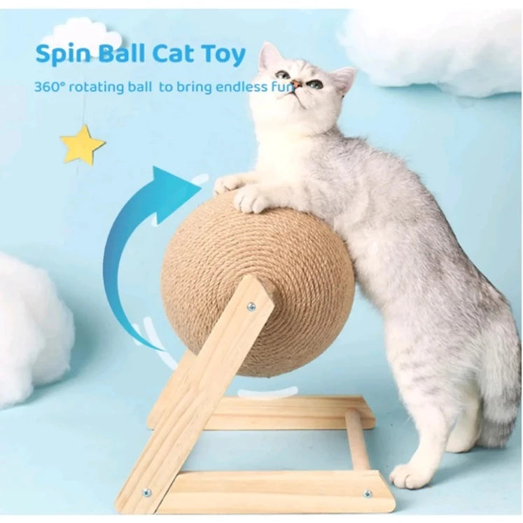 Cat Scratching Ball Toy