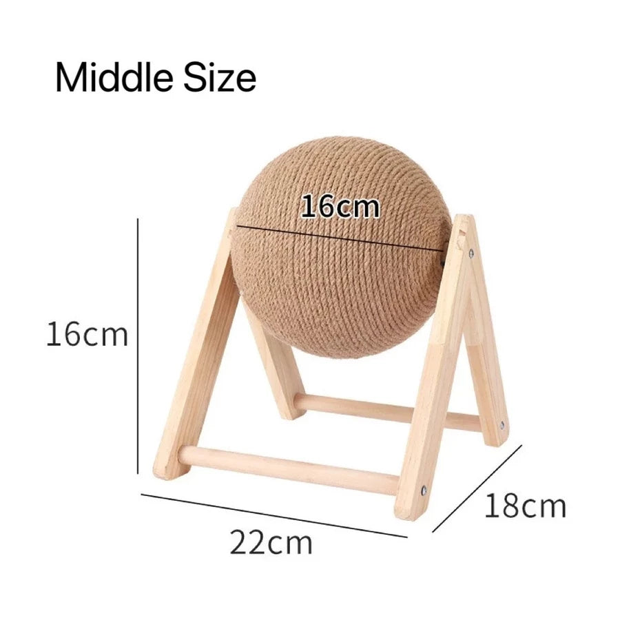 Cat Scratching Ball Toy