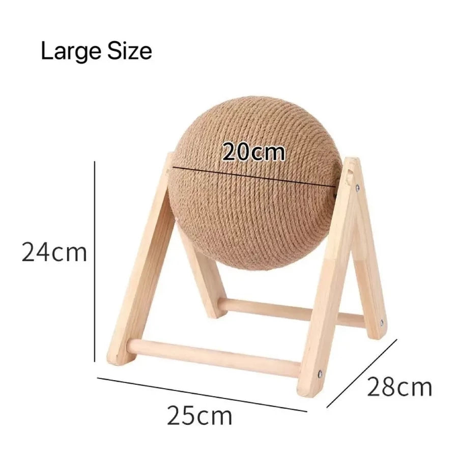 Cat Scratching Ball Toy