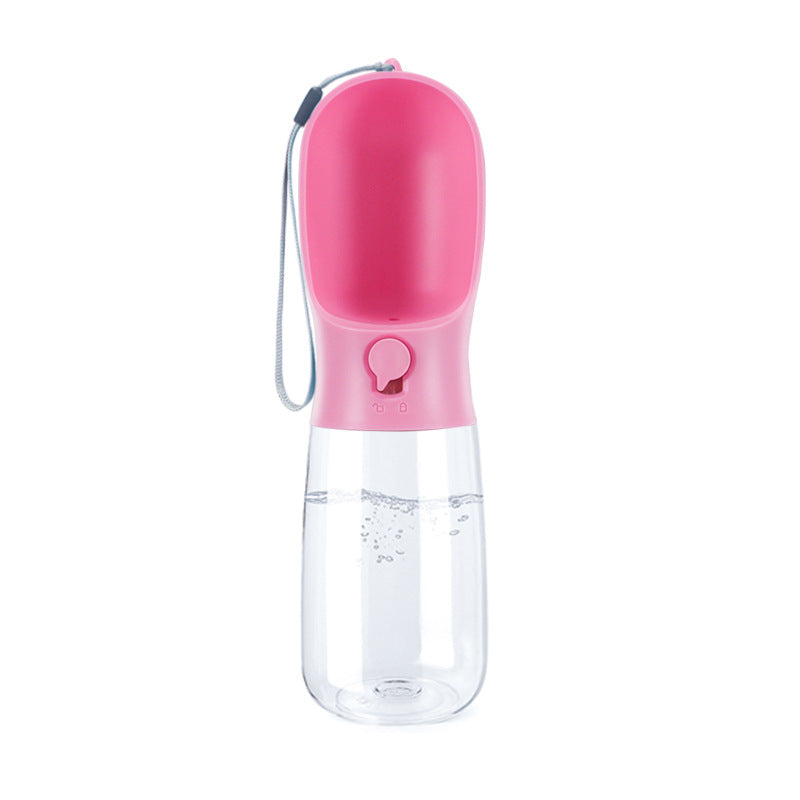 Outdoor drinking bottle for pet