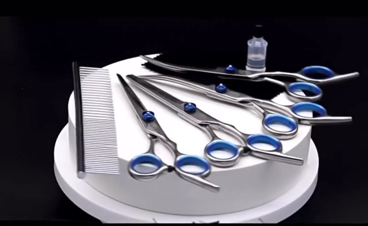5Pcs Pet Grooming Scissors