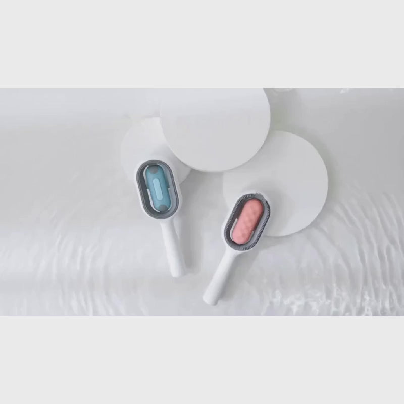 2 in 1 Cat Dog Grooming Comb with Water Tank