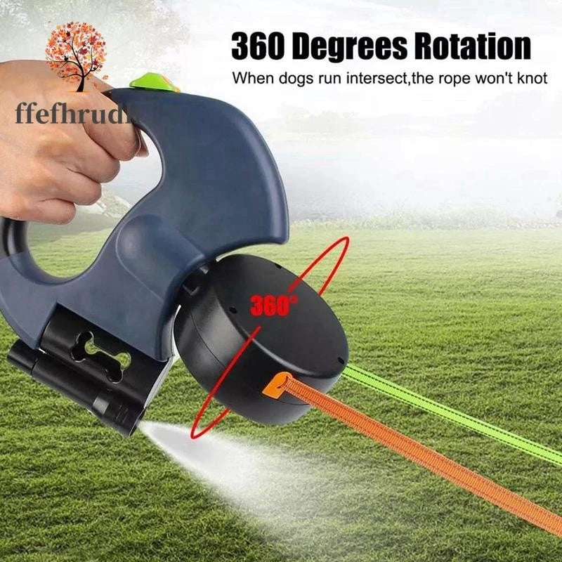 Dual Retractable Dog Leash-3m rope