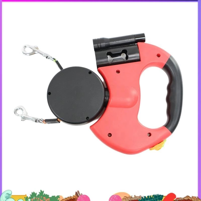 Dual Retractable Dog Leash-3m rope