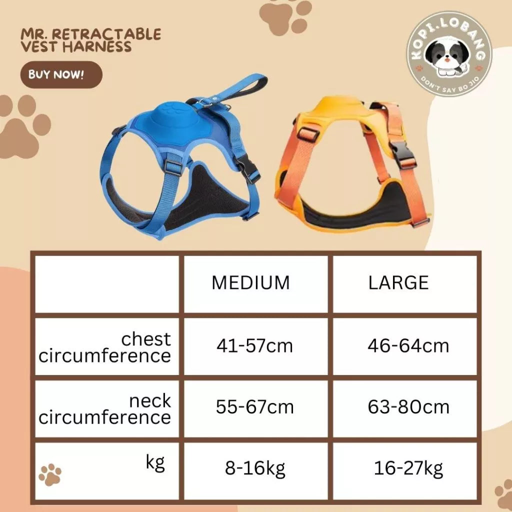 Dual Leash Pet Traction Vest